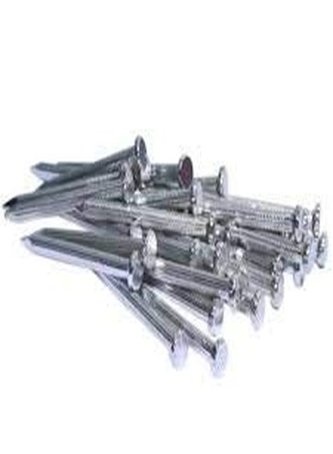 BITCORP Concrete Wire Nails 3 Sizes Pack of 200(Metal)(Silver) - Image 4